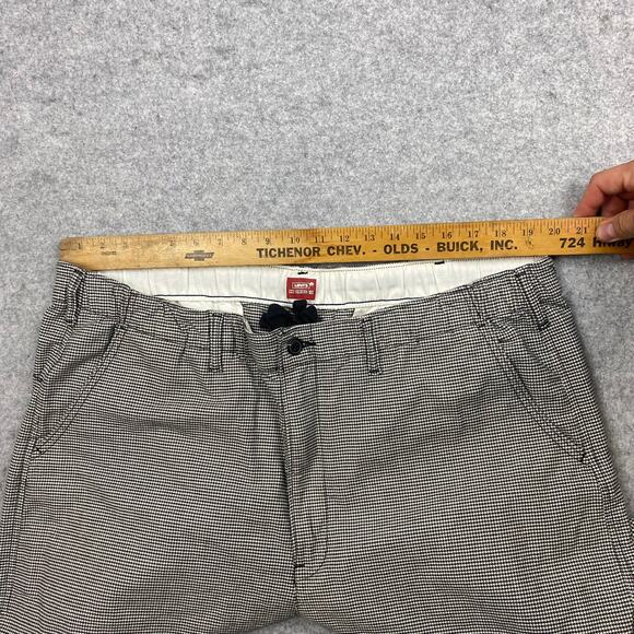 Levi’s pants‎ mens 40x30 hounds tooth Trouser chinos dress pants Drawstring - Picture 10 of 13